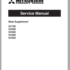 Mitsubishi FD35ANT Schematic Service Manual