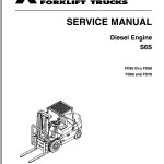 Mitsubishi FD40K FD45K Schematic Service Manual