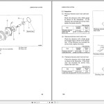 Mitsubishi FD40K FD45K Schematic Service Manual