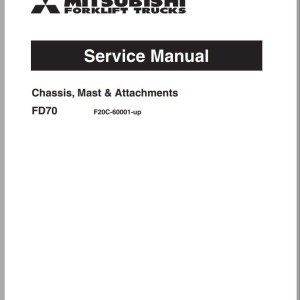 Mitsubishi FD60 Service Manual