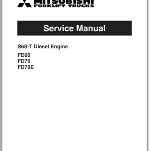 Mitsubishi FD70 Schematic Service Manual