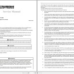 Mitsubishi FD70N1 Schematic Operation & Maintenance Service Manual