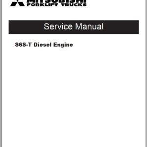 Mitsubishi FD70NM Operation & Maintenance Service Manual