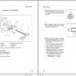 Mitsubishi FG15 Operation & Maintenance Service Manual