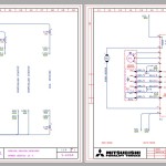 Mitsubishi PBR20N Schematic Operation & Maintenance Service Manual