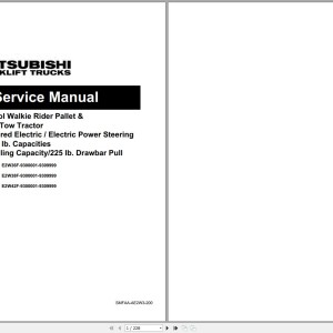 Mitsubishi PMCR27M PMCR36M Service Manual