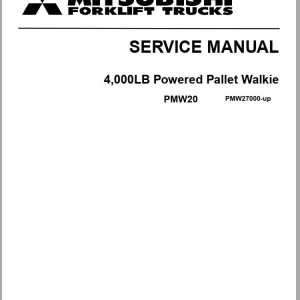 Mitsubishi PMW20 Service Manual