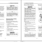 Mitsubishi PW30 Service Manual