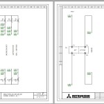Mitsubishi RB25KH Schematic Operation & Maintenance Service Manual
