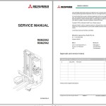 Mitsubishi RBM20N2 RBM25N2 Schematic Operation & Maintenance Service Manual
