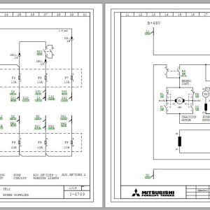 Mitsubishi TB12 Schematic Service Manual WHSM0069