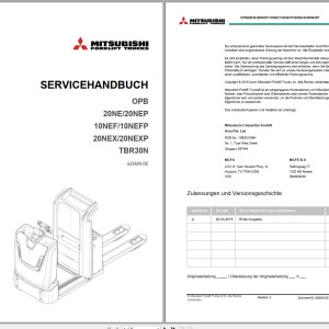 Mitsubishi TBR30N Service Manual