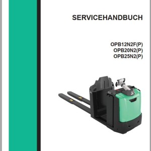 Mitsubishi OPB12N2F OPB12N2FP OPB20N2 OPB20N2P OPB25N2 OPB25N2P Operation & Maintenance Service Manual