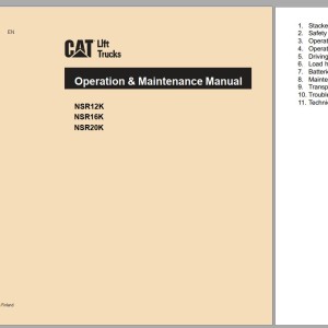 Mitsubishi SBR12K SBR12KI SBR16K SBR16KI SBR20K SBR20KI Schematic Operation & Maintenance Service Manual