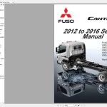 Mitsubishi Fuso 2002 to 2016 Service Manual