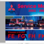 Mitsubishi Fuso 2002 to 2016 Service Manual