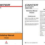 Mitsubishi FUSO Canter EURO IV FE 7 8 Series Engine Chassis Shop Manual