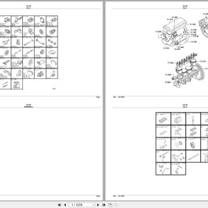Mitsubishi Fuso FK74R Spare Parts Catalog PDF