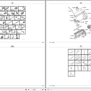 Mitsubishi Fuso KV20J Spare Parts Catalog PDF