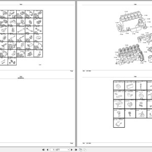 Mitsubishi Fuso T850 GXP Spare Parts Catalog PDF