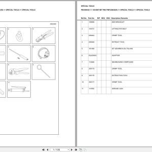 Mitsubishi PBV20N3D Europe Parts Catalog