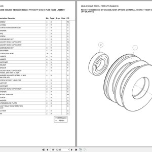 Mitsubishi RB16N Europe Parts Catalog