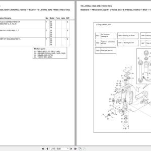 Mitsubishi RB20N3HX Europe Parts Catalog