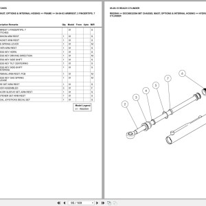 Mitsubishi RB25NH Europe Parts Catalog