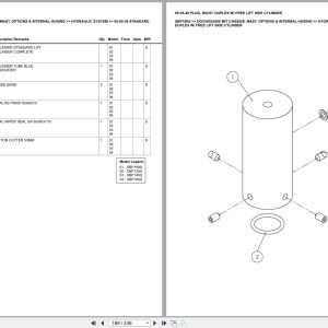 Mitsubishi SBP10N2 Europe Parts Catalog