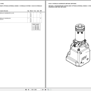 Mitsubishi SBP12N2I Europe Parts Catalog