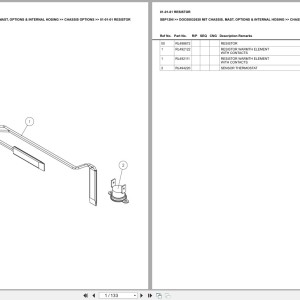 Mitsubishi SBP12NI Europe Parts Catalog