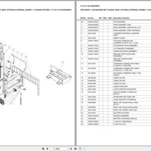 Mitsubishi SBP14N2IR Europe Parts Catalog