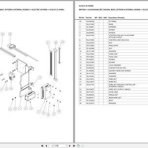 Mitsubishi SBP16NI Europe Parts Catalog