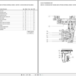 Mitsubishi SBR12N Europe Parts Catalog