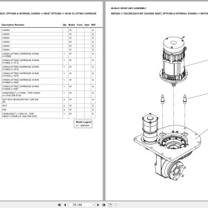 Mitsubishi SBR20N Europe Parts Catalog