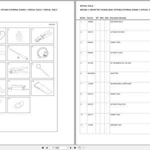 Mitsubishi SBS16N2 Europe Parts Catalog