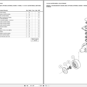 Mitsubishi SBS20N Europe Parts Catalog