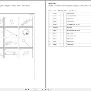 Mitsubishi SBV16N3 1HS-MIT Europe Parts Catalog