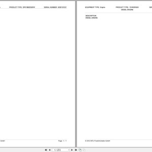 MTU 12V4000G63 SN 526106195 Parts Catalog PDF