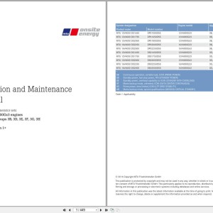 MTU 12V4000Gx3 16V4000Gx3 Operation and Maintenance Manual SS180014_04E