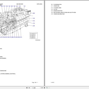 MTU 16V4000G20-G80 SN M03138510DE Parts Catalog PDF