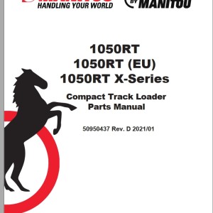 Mustang 1050RT Parts Manual 50950437D