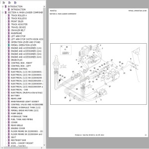 Mustang MTL312 Parts Manual 917317