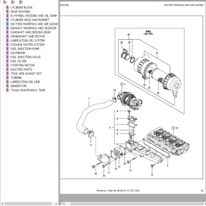 Yanmar 4TNV84T-ZKTBL Parts Manual 917324