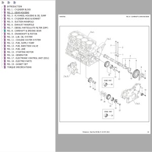 Mustang Yanmar 4TNV88C-PBV Parts Manual 50940218