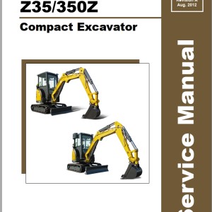 Mustang 270Z 350Z GEHL Z27 Z35 Service Manual 50940109A