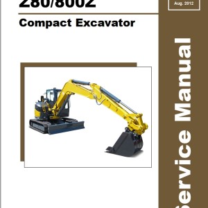 Mustang 800Z GEHL Z80 Service Manual 50940113A