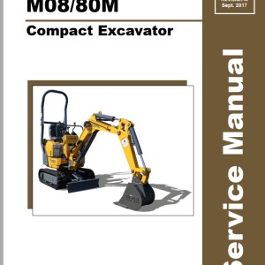 Mustang M08 80M Service Manual 50940518A
