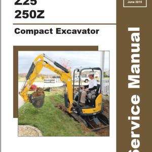 Mustang Z25 250Z Service Manual 50940346A