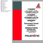 Mustang 1750RT 1750RT NXT2 2100RT 2100RT NXT2 2500RT Operators Manual 50940163F